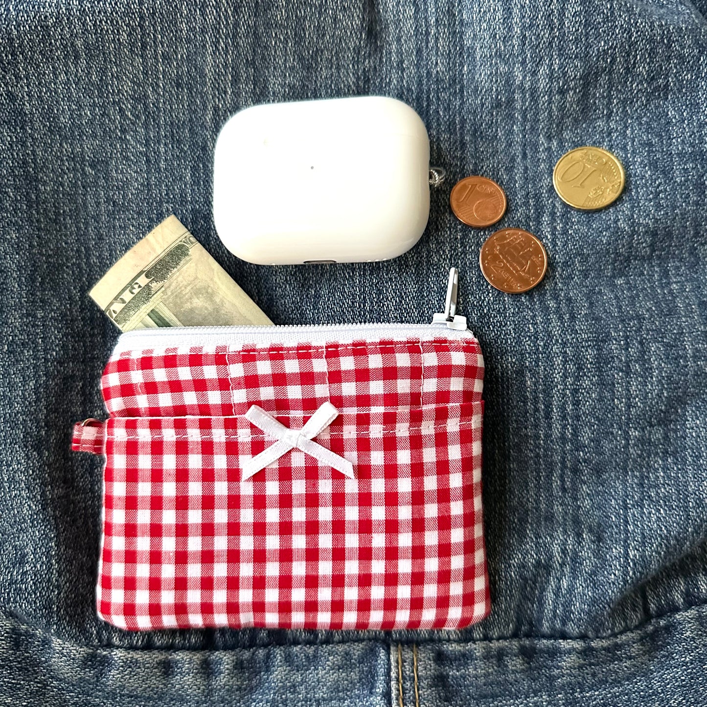 Ruby keychain wallet