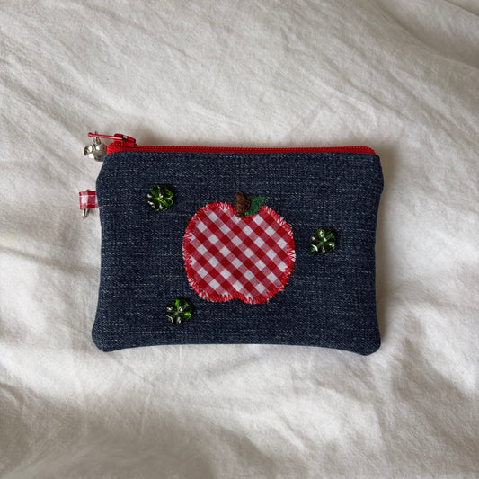 Apple Jean keychain wallet